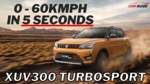 Mahindra XUV300 TurboSport Launched at Rs 10.35 Lakhs