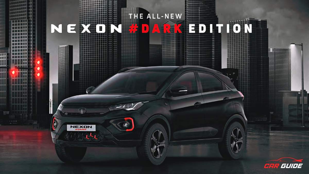 Tata Nexon Refreshed with Red Dark (Black+Red) Edition