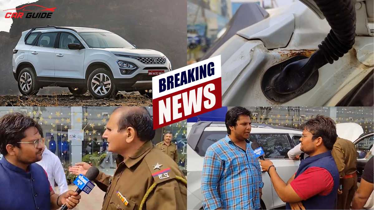 New Tata Safari Rusting Issue, POLICE Handled The Customer