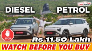 Kia Carens Clavis Drive Review 🔥 Petrol + Diesel 🔥 XUV700 Facelift Rival ? Clavis Price - Variants