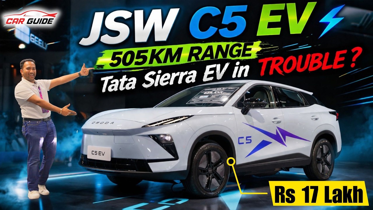 JSW C5 Electric SUV: The New Challenger to Tata Sierra and Creta EV